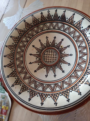 Plat marocain marron