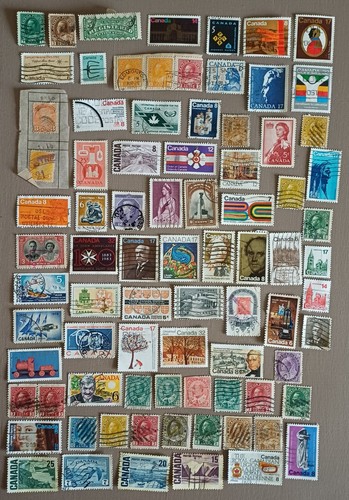 Canada lot timbres - lot,