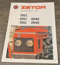 Notice publicitaire tracteur - notice,