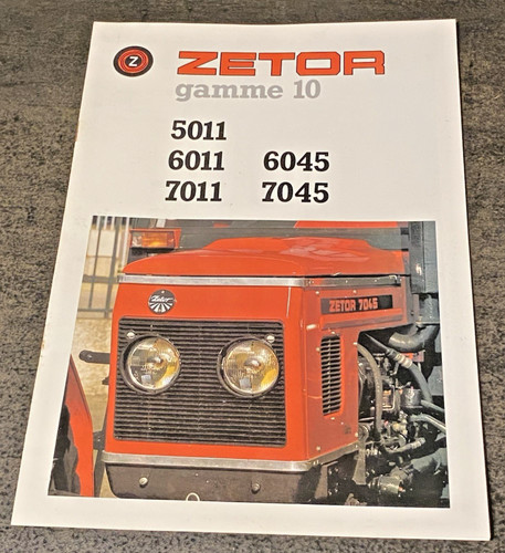 Notice publicitaire tracteur - notice,