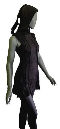 Robe longue gugel médiévale - gugel,