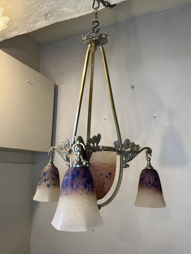 Lustre art déco schneider - art,