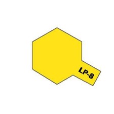PEINTURE LAQUEE LP8 JAUNE PUR -10 ml -- TAMIYA - TAM82108