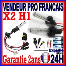 2 AMPOULE H1 AU XENON EN 35W 55W POUR KIT HID LAMPE FEU A GAZ BLANC BLANCHE BLEU