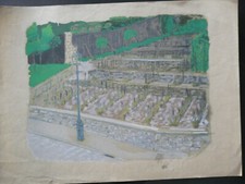 Maurice BRIANCHON lithographie rehaussée 