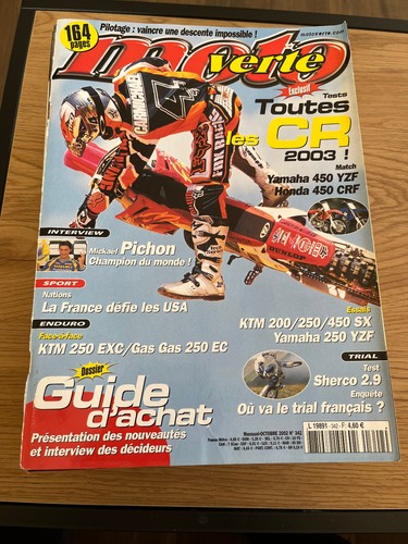 Moto verte 342 - moto, n°342