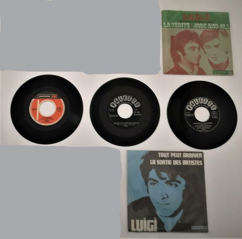 Luigi lot disques vinyles - lot,