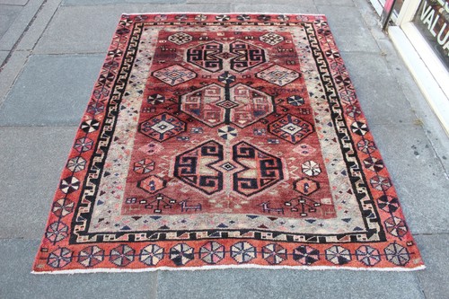 Tapis vintage fait - tapis, main