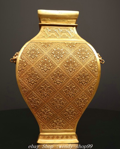 Old dynasty bronze gilt - dynasty,