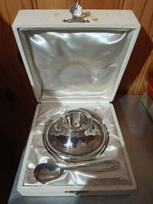 Superbe coffret coquetier et