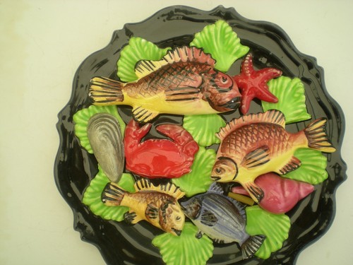 Grand plat poissons - grand,