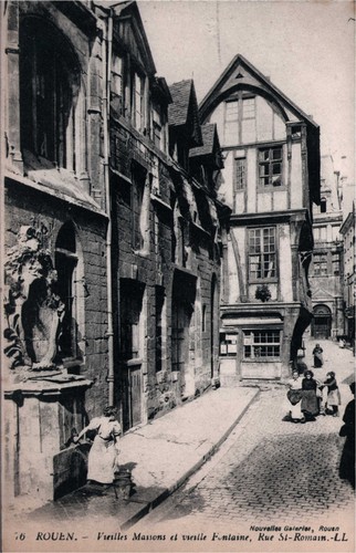 Cpa rouen vieilles - -,