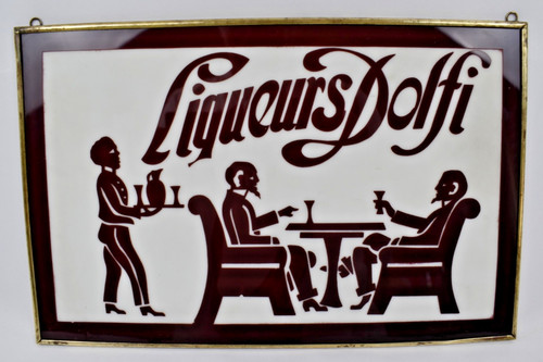 Ancienne plaque publicitaire - plaque,