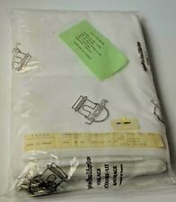 ANCIEN VOILAGE RIDEAU COUVRE LIT CIEL DE MOUSTIQUAIRE BALDAQUIN 100 % POLYESTER