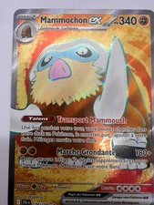 Carte Pokémon Mammochon EX 174/159 - Aventures Ensemble EV09 - Ultra Rare Secret