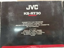 Vintage Radio Casette voiture JVC KS-RT30 neuve dans son emballage d'origine