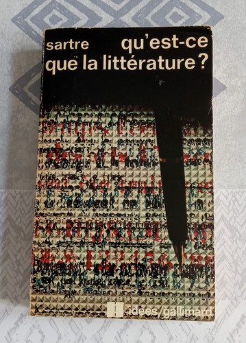 Est que la littérature - qu'est-ce,