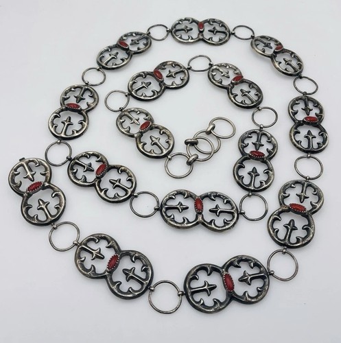 Ceinture concho argent - en,