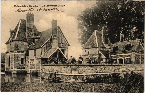 Cpa malzeville moulin noir - cpa,