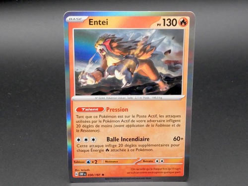 Carte pokémon entei 030 197 - pokémon,
