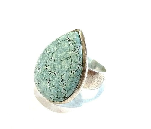 Bijou argent 925 bague - , pierre
