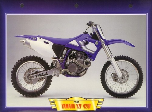 Fiche moto yamaha yzf 426 - yamaha,