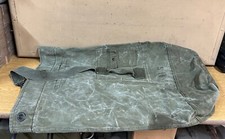 GENUINE RARE US ARMY VIETNAM LARGE DUFFLE BAG COTTON CANVAS 1962 VG COND !!!!