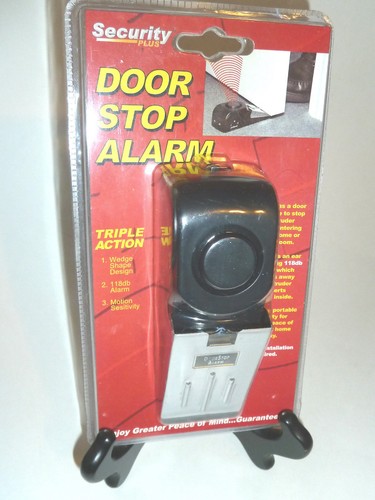 Door stop portable alarm with - alarm,
