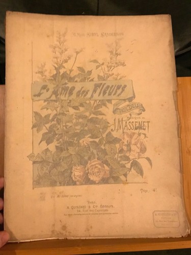 Massenet âme des fleurs - j., l'âme
