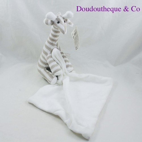 Doudou mouchoir girafe maxi - girafe,