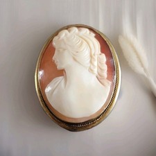 Pendentif Broche Camée -