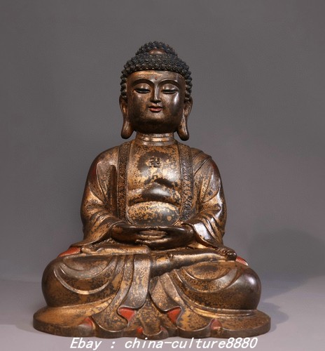 Old dynasty pure bronze - 11.8",