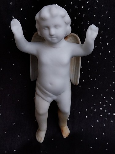 Angelot ancien figurine en - ancien,,