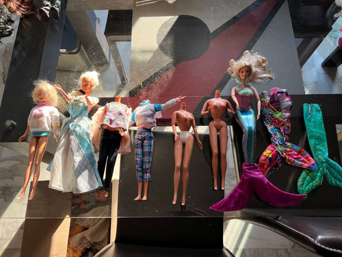 Lot barbies mattel sirene - et,