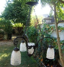 Ancien lustre suspension - lustre,
