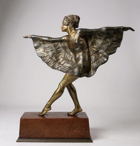 Bouraine sculpture en bronze - bouraine,