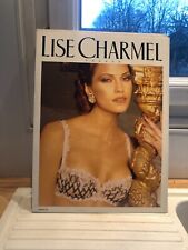 ANCIEN CARTON PLV AFFICHE LISE CHARMEL 42 X 31CM