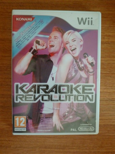 Karaoke revolution jeu wii - revolution, ~~