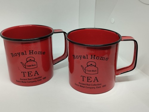 Lot mug métal royal home - 2,