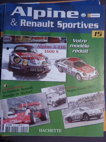 Fascicule alpine renault - 15,