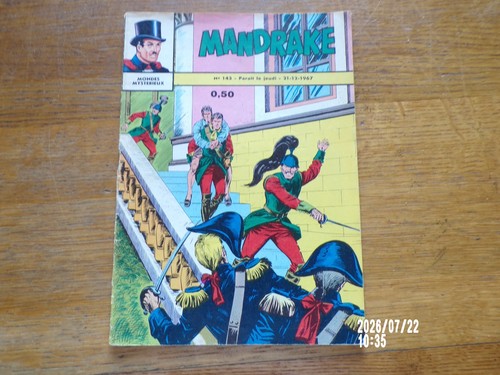 Mandrake magicien 143 - mandrake,