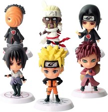 🎁Ensemble de 6 figurines Différentes Naruto Shippuden Manga collection Pvc 7 cm