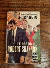 A. J. Cronin - Le Destin de Robert Shannon / Le Livre de Poche  1949