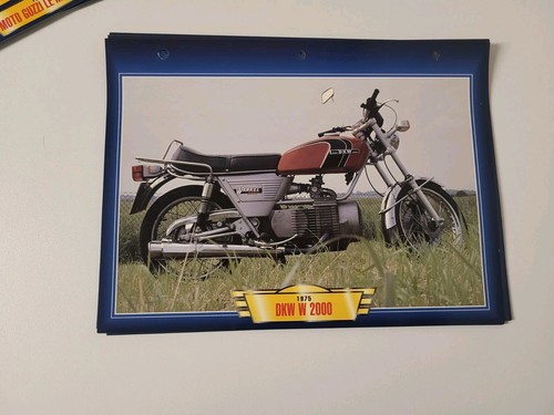 Carte fiche moto passion - fiche,