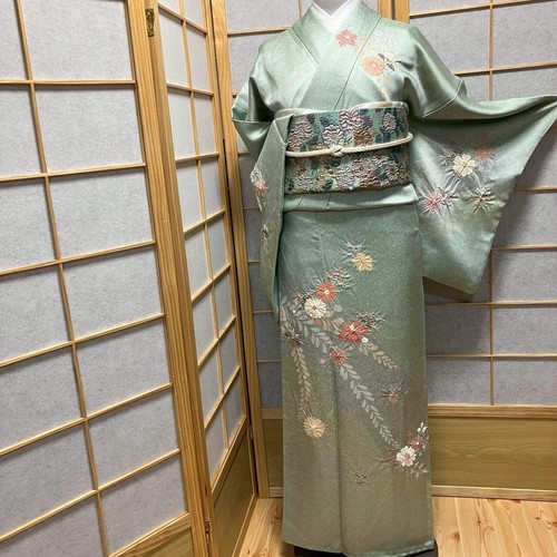 8452 kimono japonais - kimono, vintage
