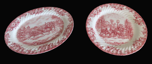 Plat johnson bros made - plat, in