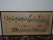 Très rare dessin tableau