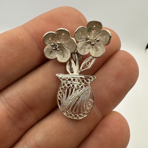 Broche ancienne argent - ancienne,,