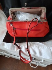 Patrick Blanc Sac en cuir corail