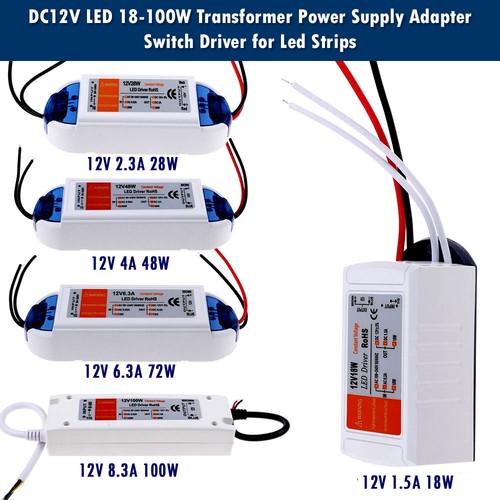 Dc12v led transformateur - led,